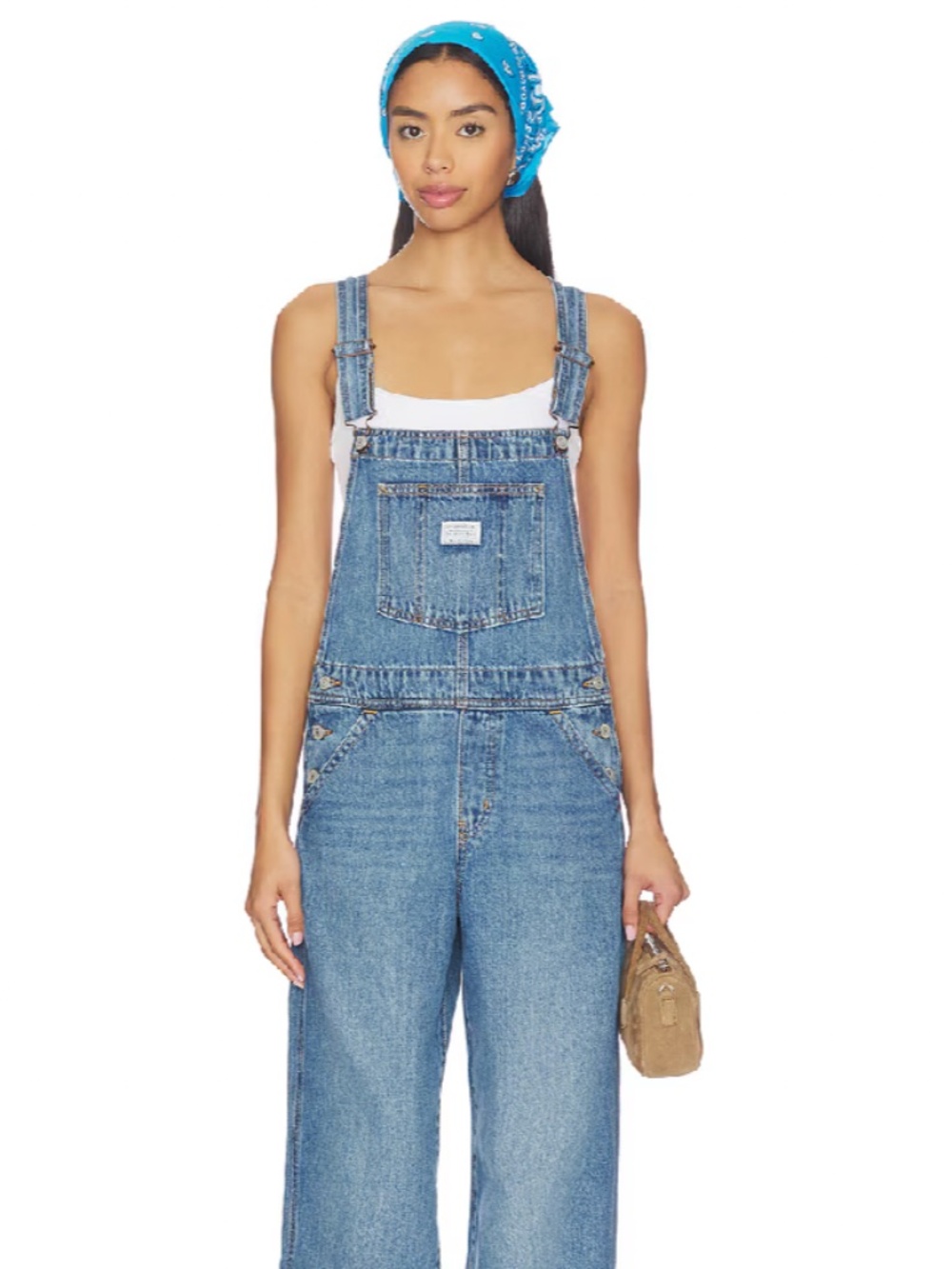 Levi's Full Length Wide Leg Overall XL